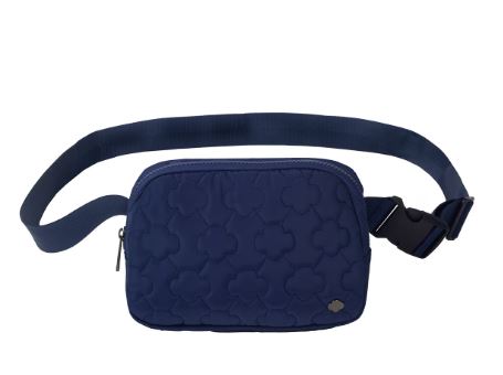 Quilted Trefoil Belt Bag